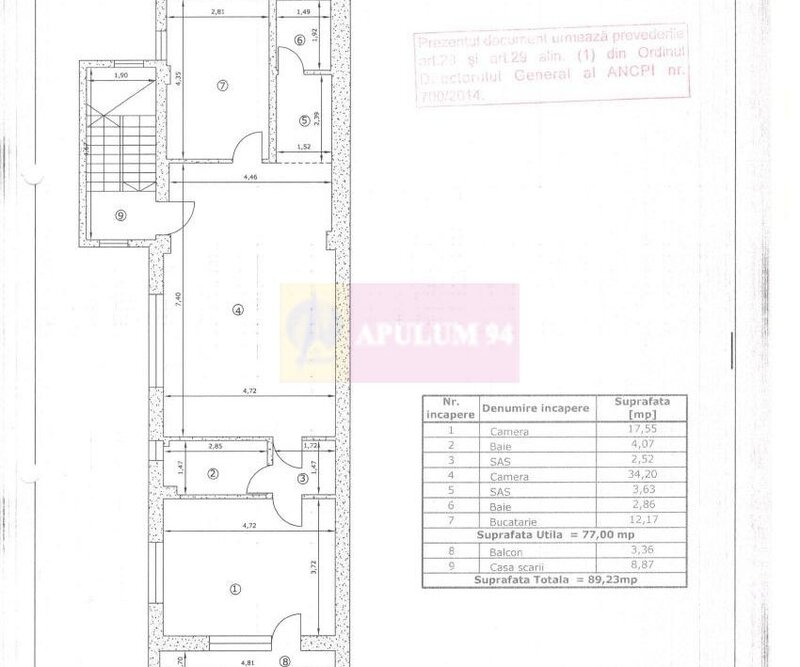 Apartament 3 camere Dorobanti x Floreasca